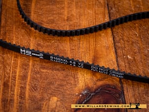 Timing Belt, Cogged for Singer Sewing Machines