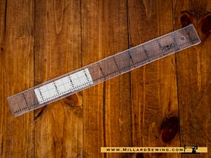 Ruler, 1"x12" By Olfa