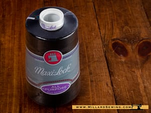 Maxi Lock Thread 6000yd Black