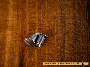 Needle Plate Screw for Singer Black Head Sewing Machines