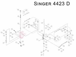 Needle Bar Assembly for Singer Sewing Machines