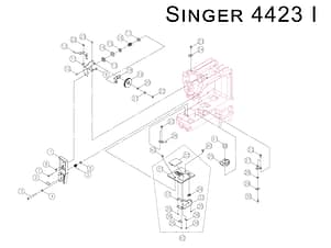 Set Screw for Singer Sewing Machines