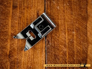 Zig Zag Foot For Snap-O-Matic Mount Sewing Machines