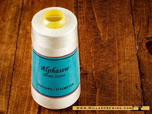 Alphasew thread 3000yd (Eggshell)