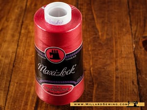 Maxi Lock Thread 3000yd in Poppy Red