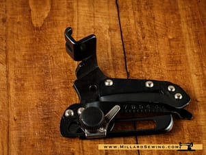 Hemmer Foot, Adjustable (Black) Singer for Low Shank Singer Sewing Machines