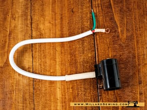 Light Assembly for Singer 221 Featherweight