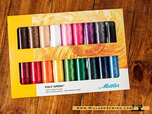 Poly Sheen Basic Gift Pack by Mettler (18 Spools)