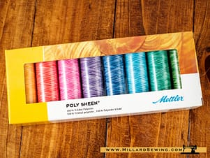 Poly Sheen Ombre Pastels Multi Gift Pack by Mettler (8 Spools)