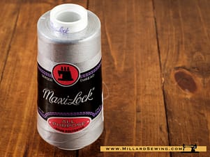 Maxi Lock Thread 3000yd in Light Grey