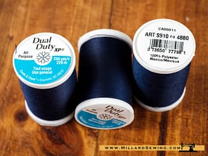 Dual Duty XP 250yds in Freedom Blue by Coats & Clark