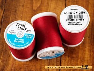 Dual Duty XP 250yds in 2680 Red Cherry by Coats & Clark