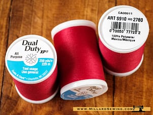 Dual Duty XP 250yds in Scarlet by Coats & Clark
