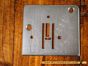 Needle Plate for Multiple Sewing Machines