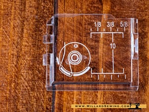 Bobbin Cover, Fits Janome/New Home, Elna, and More Sewing Machine Models