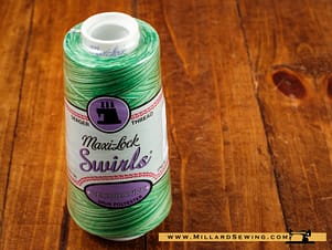 Maxi Lock Thread Swirls 3000yd in Mint Julep