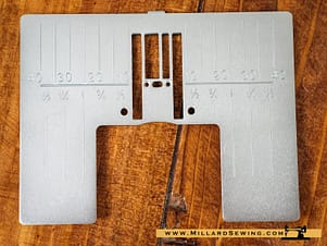 Needle Plate, Straight Stitch for Husqvarna Viking