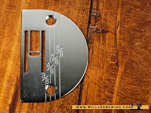 Needle Plate, Zigzag for Singer Model 237