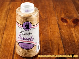 Maxi Lock Thread Swirls 3000yd in Butter Toffee