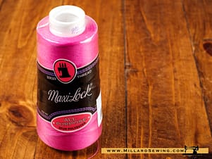 Maxi Lock Thread 3000yd in Bright Fuchsia