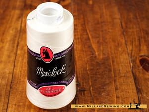 Maxi Lock Thread 3000yd in Eggshell