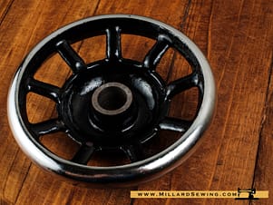 Balance Wheel/Hand Wheel For Singer Black Head Sewing Machines