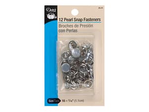 Fasteners, Pearl 7/16" 12/Pkg by Dritz