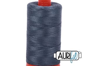 50wt Cotton Thread in 1158 Medium Grey by Aurifil