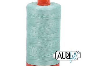 50wt Cotton Thread in 2830 Mint by Aurifil