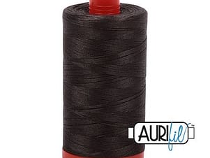 50wt Cotton Thread in 5013 Asphalt by Aurifil