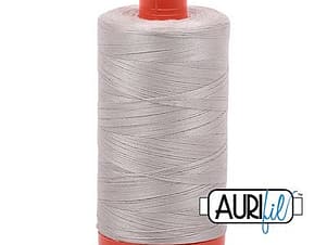 50wt Cotton Thread in 6725 Moondust by Aurifil