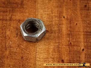 Feed Bar Throw Out Lever Stop Screw Nut for Singer 221, 222, & 301