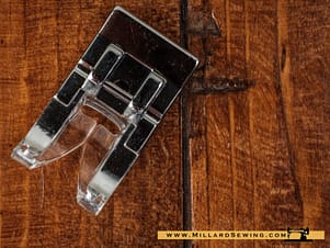 Satin Stitch Foot for Snap-O-Matic Sewing Machines