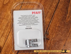 Bi-Level Top Stitch Foot for Pfaff with IDT System