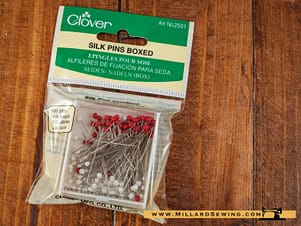 Pins, Glass Top by Clover (100PC)