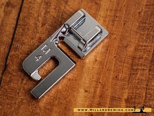 Felling Foot, 4MM for Snap-O-Matic Mount Sewing Machines