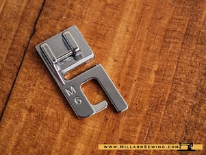 Felling Foot, 6MM for Snap-O-Matic Mount Sewing Machines