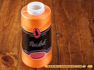 Maxi Lock Thread 3000yd in Papaya