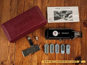 Buttonholer for Slant Needle Sewing Machines by Singer, Simanco #160743