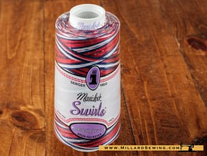 Maxi Lock Thread Swirls 3000yd in Rocket Pop