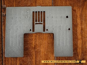 Needle Plate, Zig Zag for Pfaff Creative & Expression Series Sewing Machines