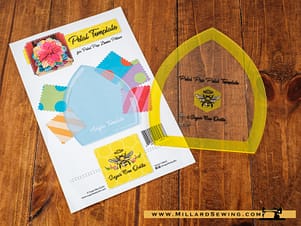 Template, Petal Pop Zinnia Pillow Pattern by Sugar Bee Quilts