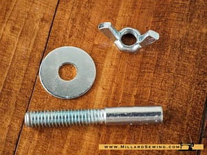 Mounting Kit to fit Singer Free Arm Sewing Machines into Free Arm Cabinet