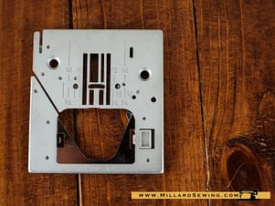 Needle Plate, Zig Zag for Singer Sewing Machines