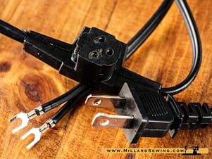 Lead Cord or Cord & Controller Combo for Singer 300 & 400 Class Sewing Machines