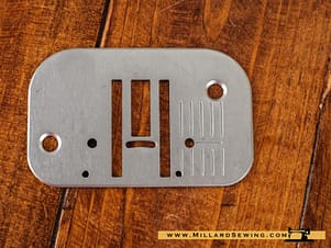 Needle Plate, ZigZag for Necchi 3832