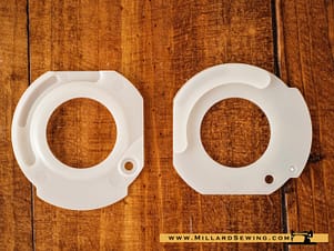 Hook Bottom Plate for Janome/New Home, Elna, & Kenmore Sewing Machines