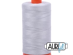 50wt Cotton Thread in 2600 Dove by Aurifil