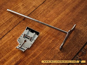 Patchwork Foot (1/4" seam) & Guide Bar For Snap-O-Matic Mount Sewing Machines