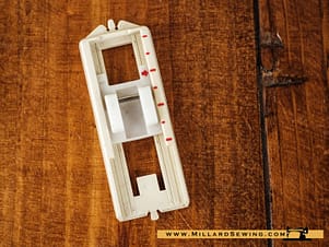 Buttonhole Foot, Snap-O-Matic for Elna Sewing Machines